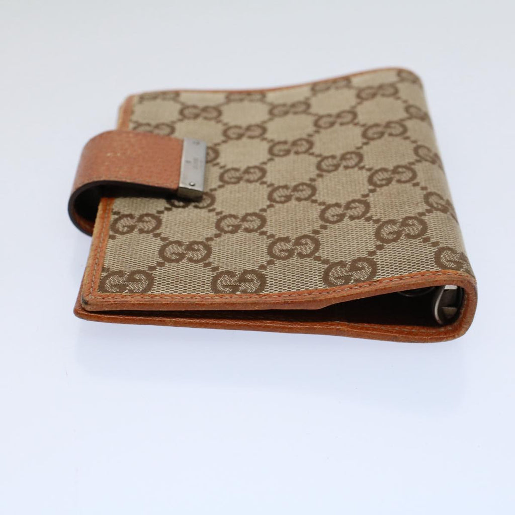 GUCCI GG Canvas Day Planner Cover Beige 58161