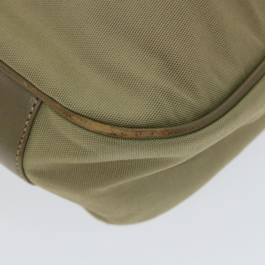 GUCCI Bamboo Shoulder Bag Nylon 2way Beige 001 1577 3754 58189