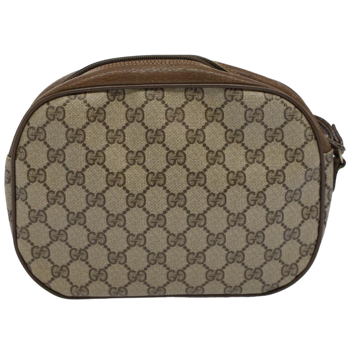 GUCCI GG Supreme Web Sherry Line Clutch Bag Beige Red Green 89 01 034 58199