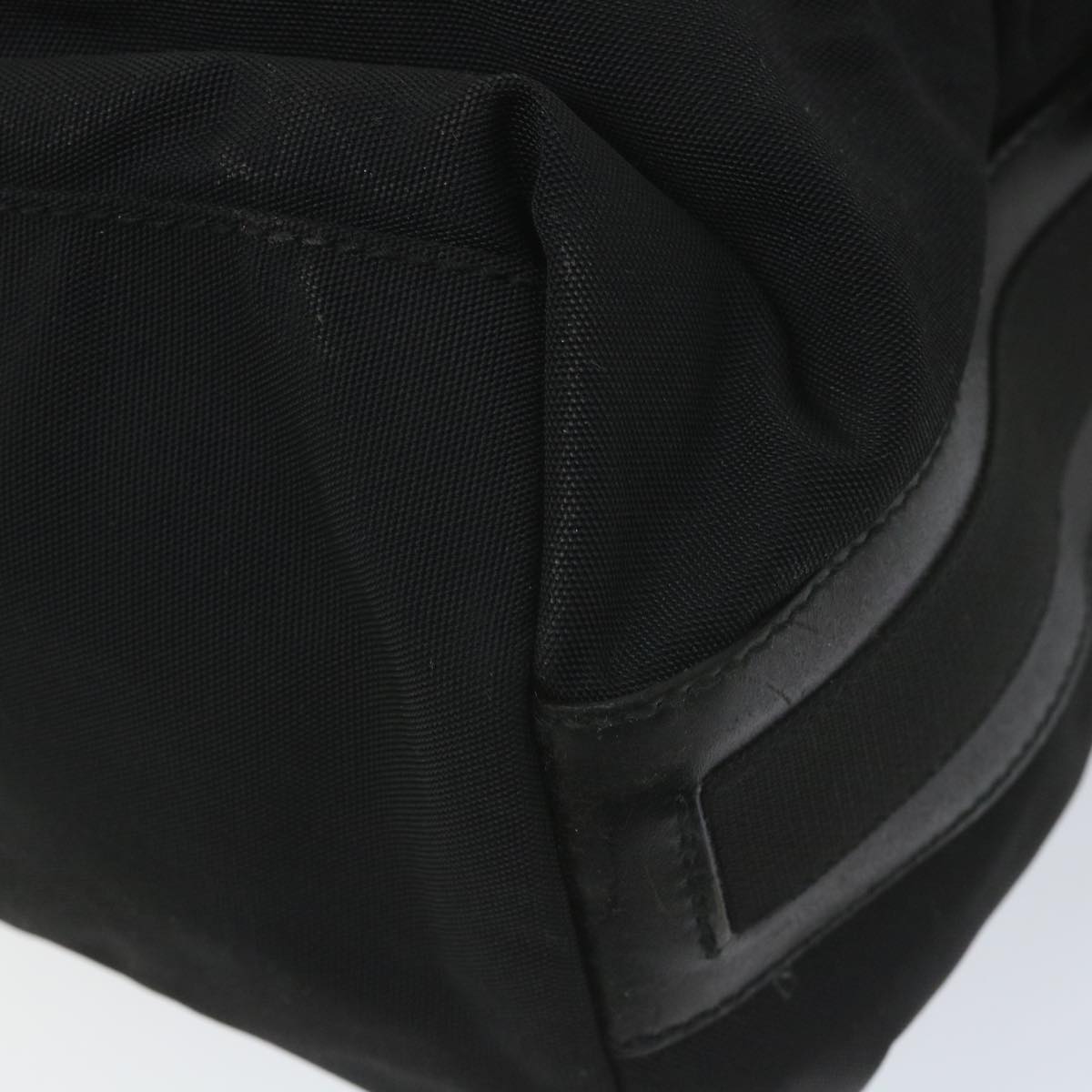 GUCCI Shoulder Bag Nylon Black 019 0444 58210