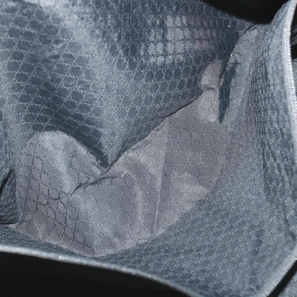 GUCCI Shoulder Bag Nylon Black 019 0444 58210