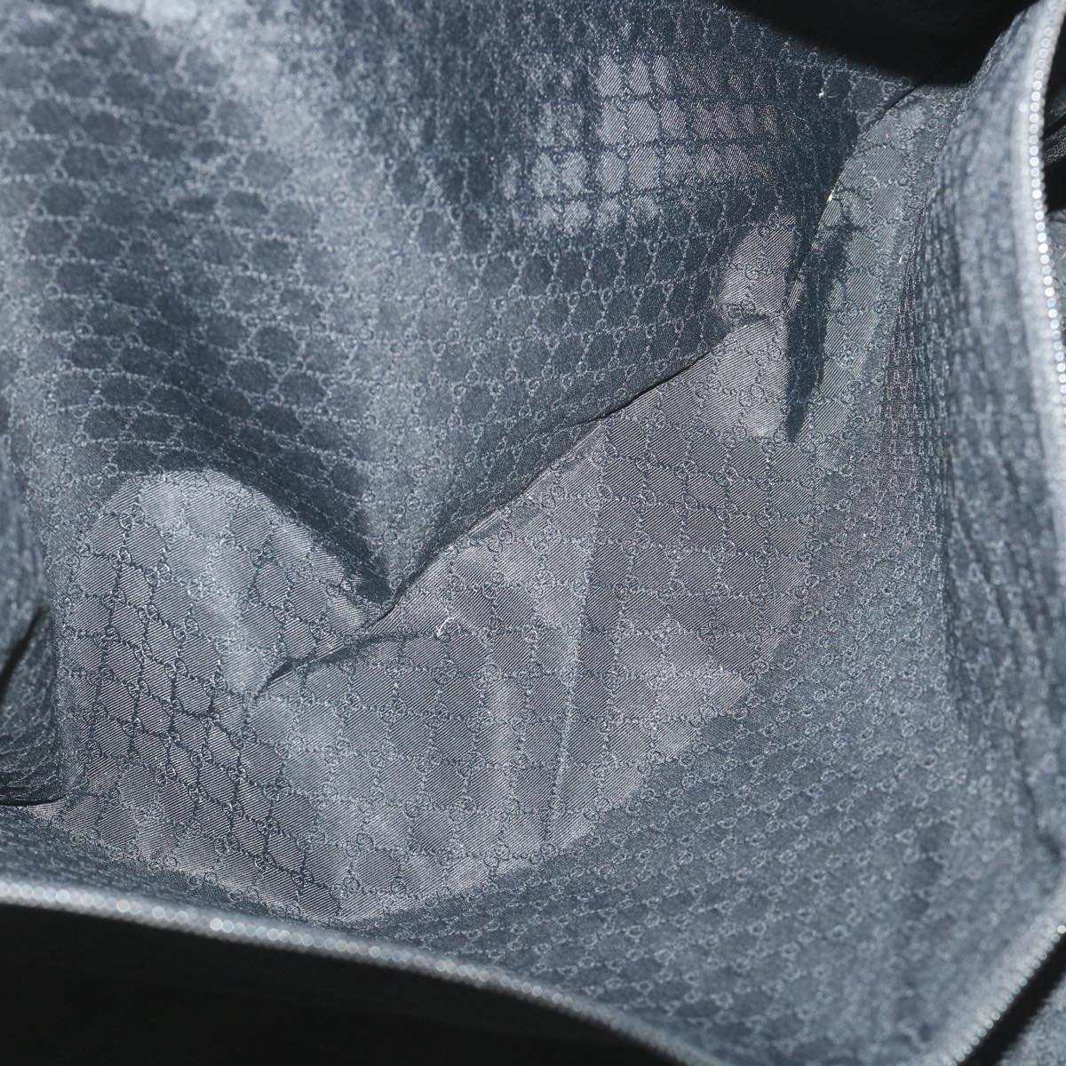 GUCCI Shoulder Bag Nylon Black 019 0444 58210