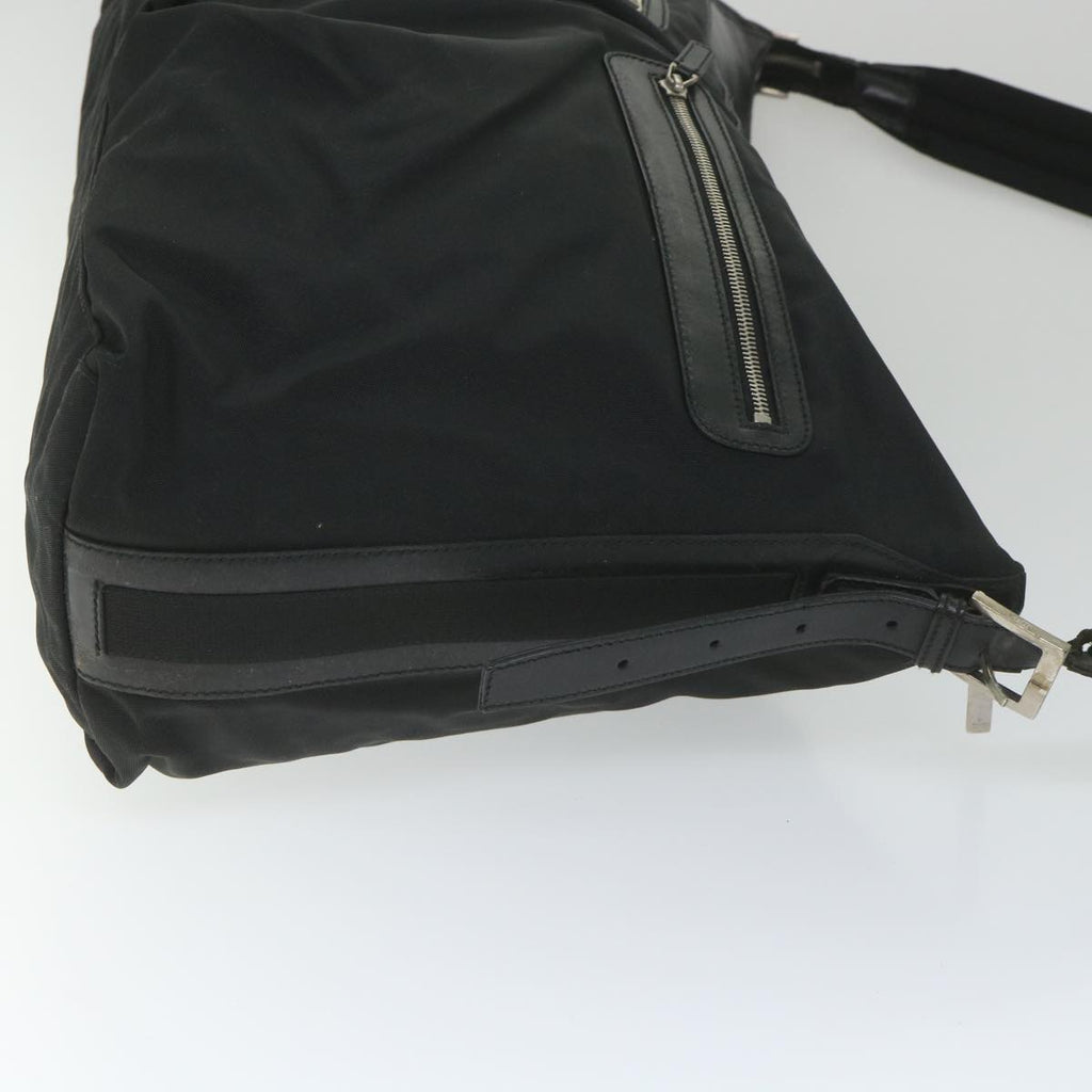 GUCCI Shoulder Bag Nylon Black 019 0444 58210