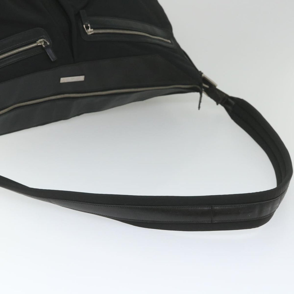 GUCCI Shoulder Bag Nylon Black 019 0444 58210