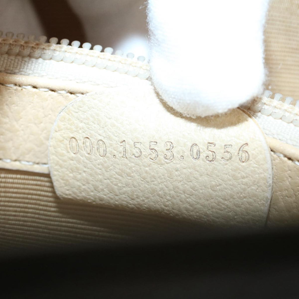 GUCCI Hand Bag Leather Cream 000 1553 0556 58212