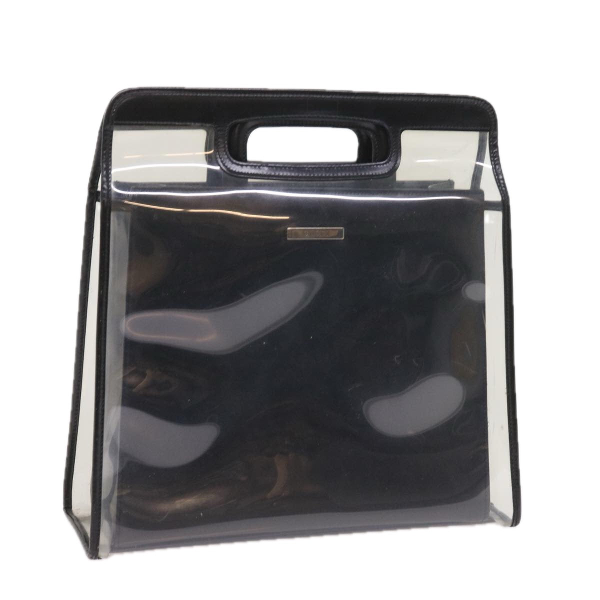 GUCCI Hand Bag Vinyl Black 002 2058 0454 5 58213