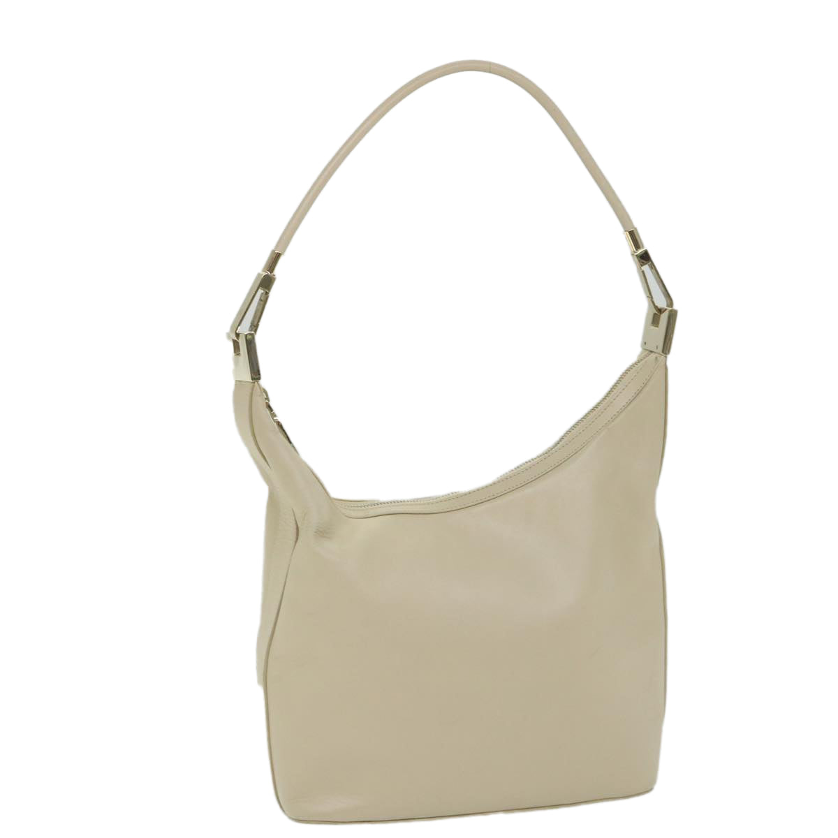 GUCCI Shoulder Bag Leather Beige 001 3814 203419 58412