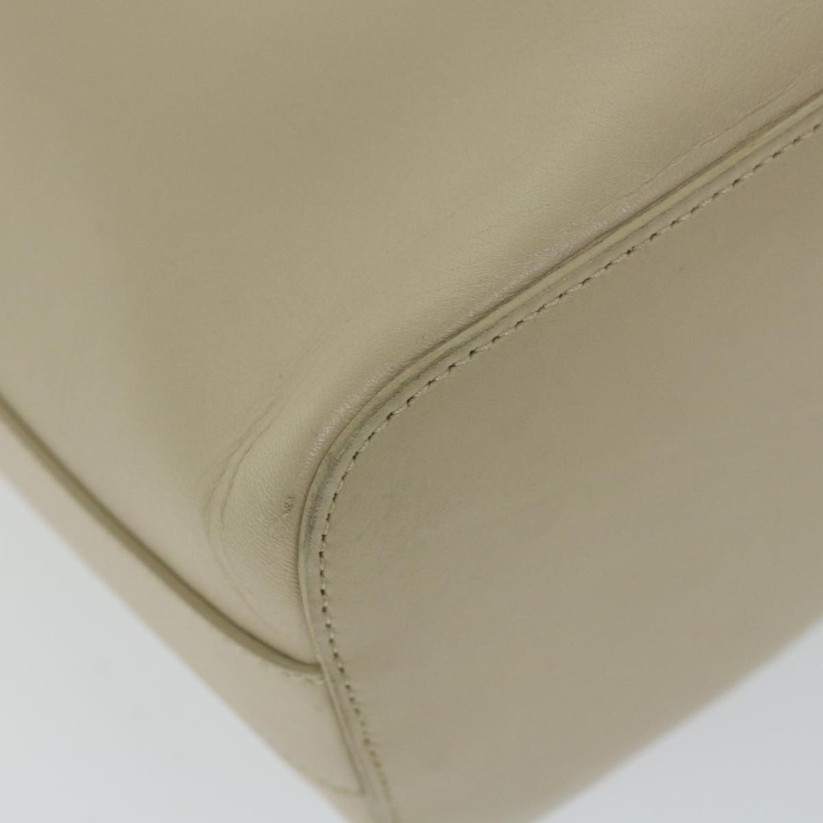 GUCCI Shoulder Bag Leather Beige 001 3814 203419 58412