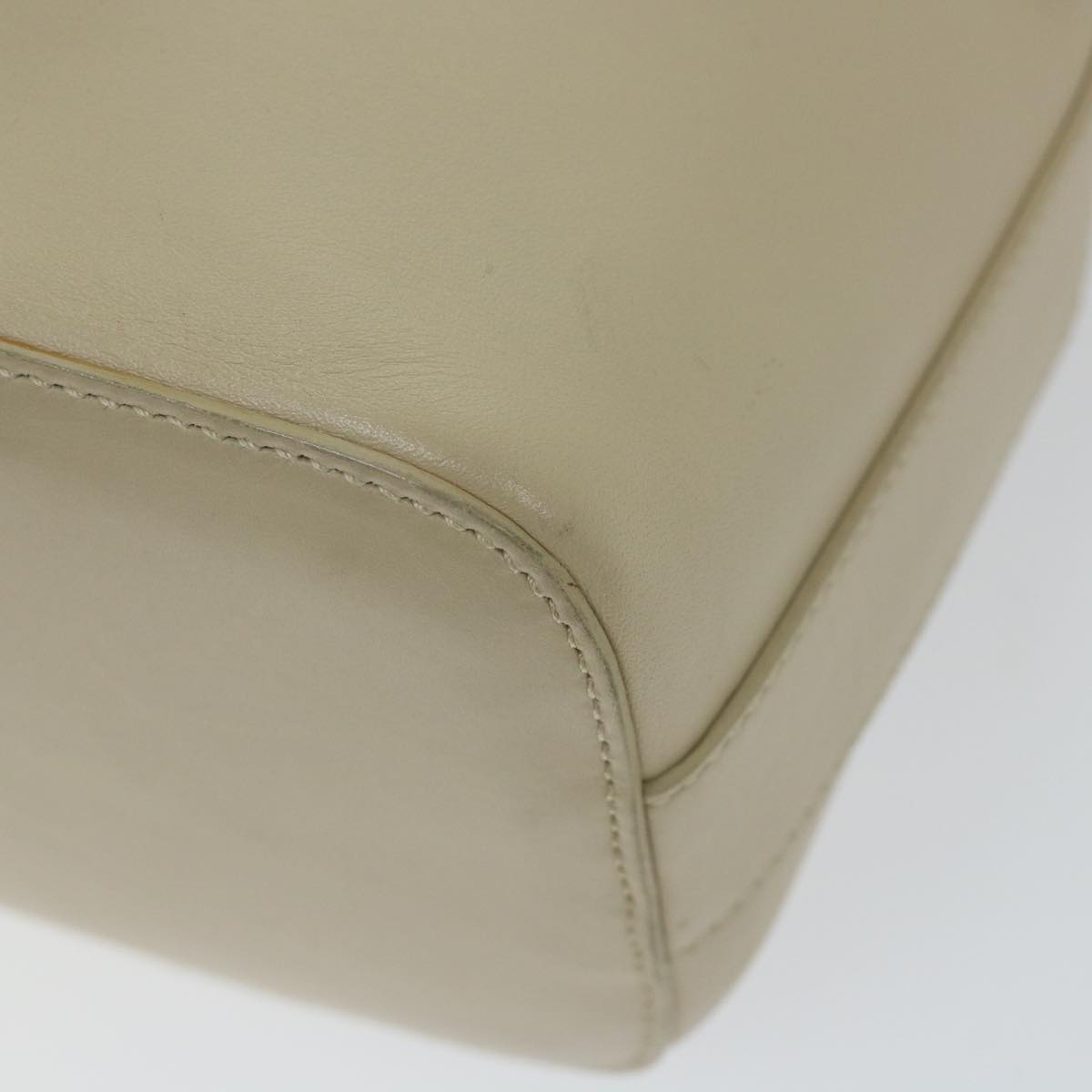 GUCCI Shoulder Bag Leather Beige 001 3814 203419 58412