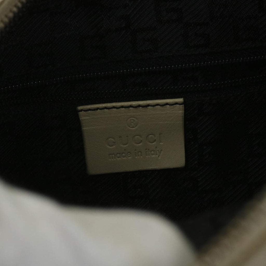 GUCCI Shoulder Bag Leather Beige 001 3814 203419 58412