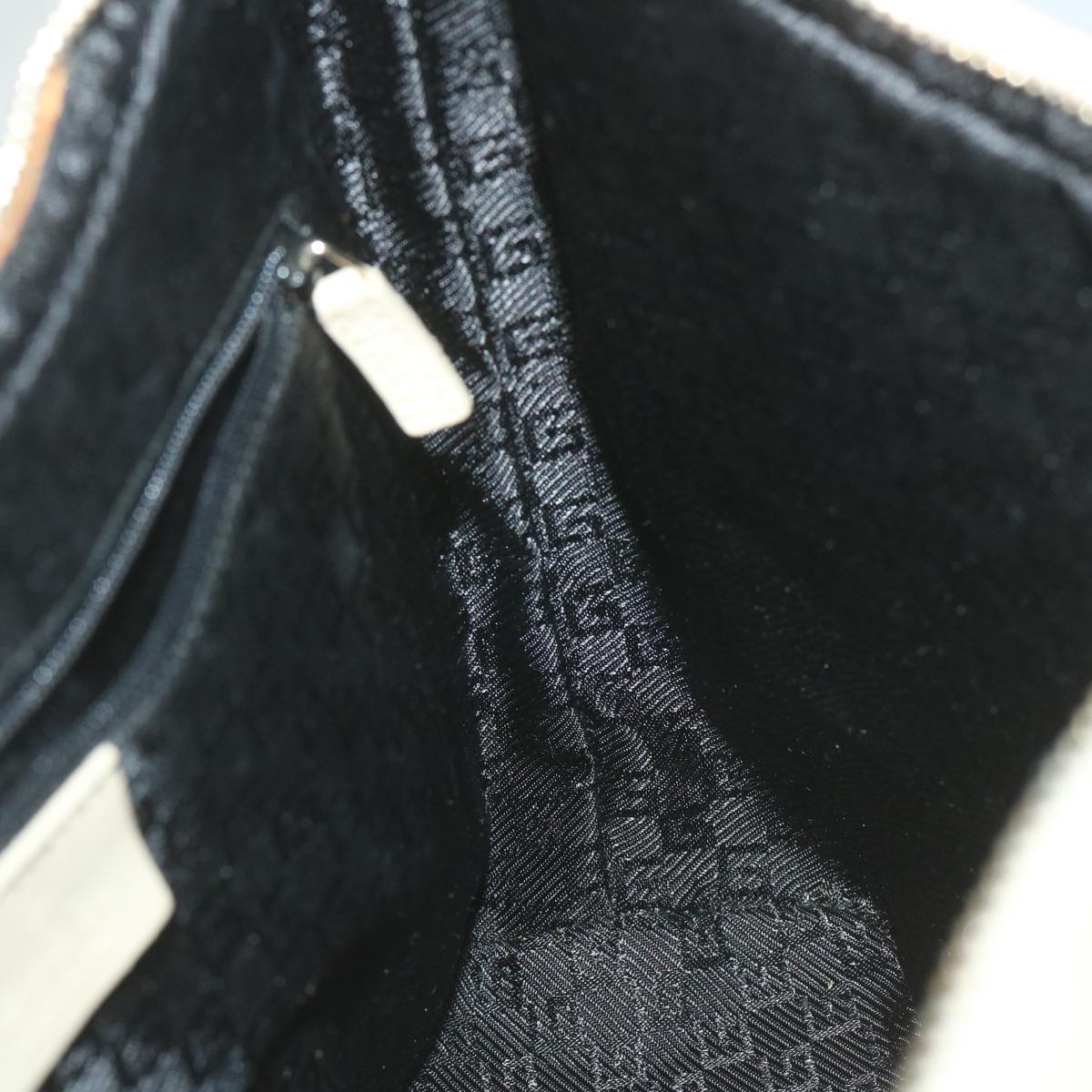 GUCCI Shoulder Bag Leather Beige 001 3814 203419 58412