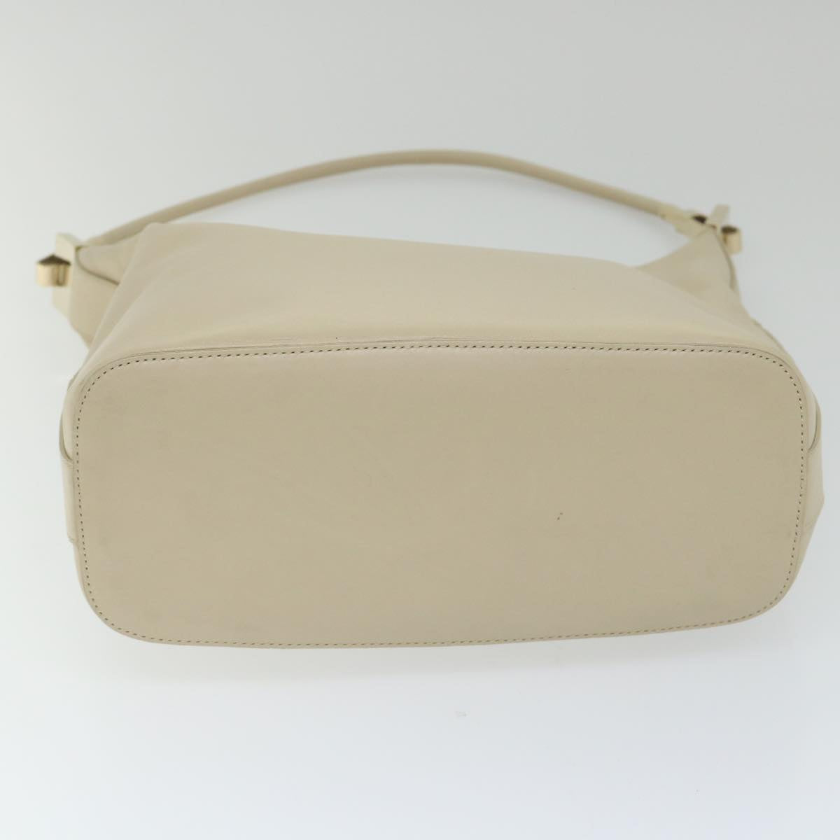 GUCCI Shoulder Bag Leather Beige 001 3814 203419 58412