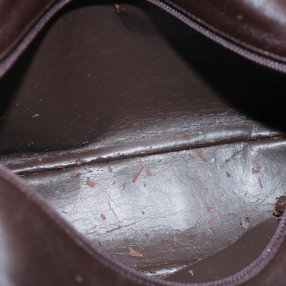 GUCCI Bamboo Hand Bag Leather Brown 000 0580 3444 58413