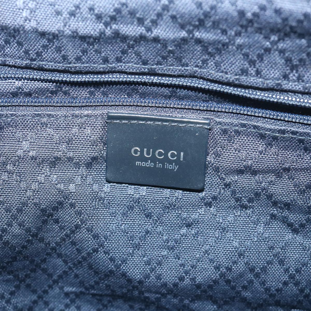 GUCCI Bamboo Hand Bag Nylon 2way Brown 001 2058 1577 58414