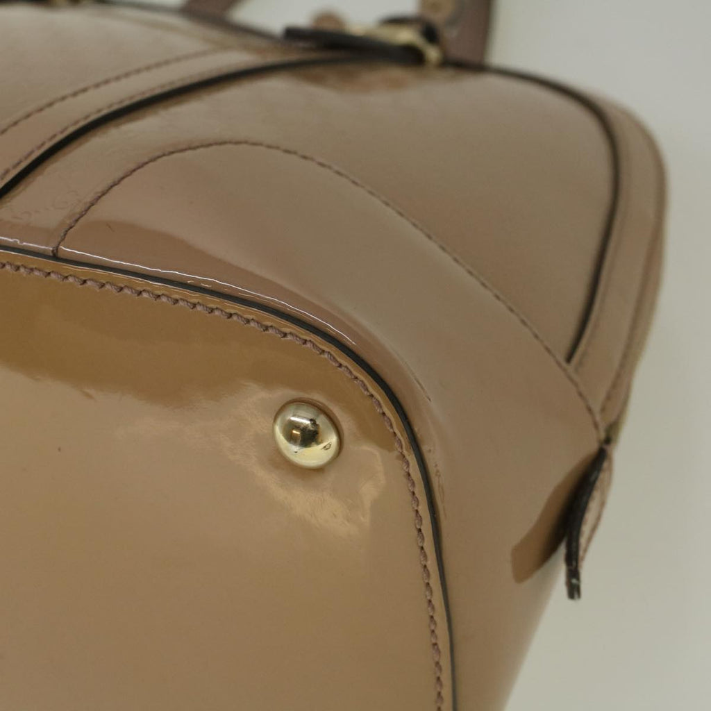 GUCCI Micro GG Canvas Hand Bag 2way Beige 309617 58415