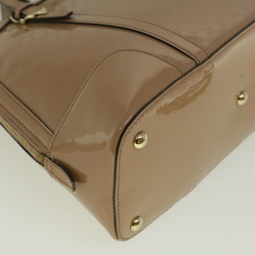 GUCCI Micro GG Canvas Hand Bag 2way Beige 309617 58415