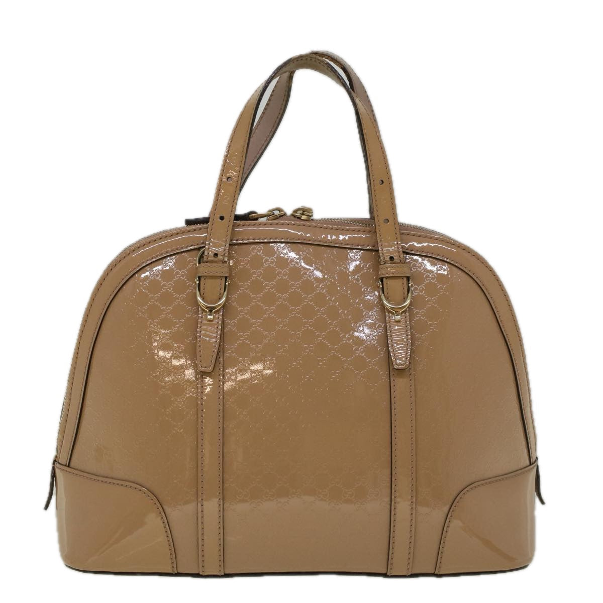 GUCCI Micro GG Canvas Hand Bag 2way Beige 309617 58415