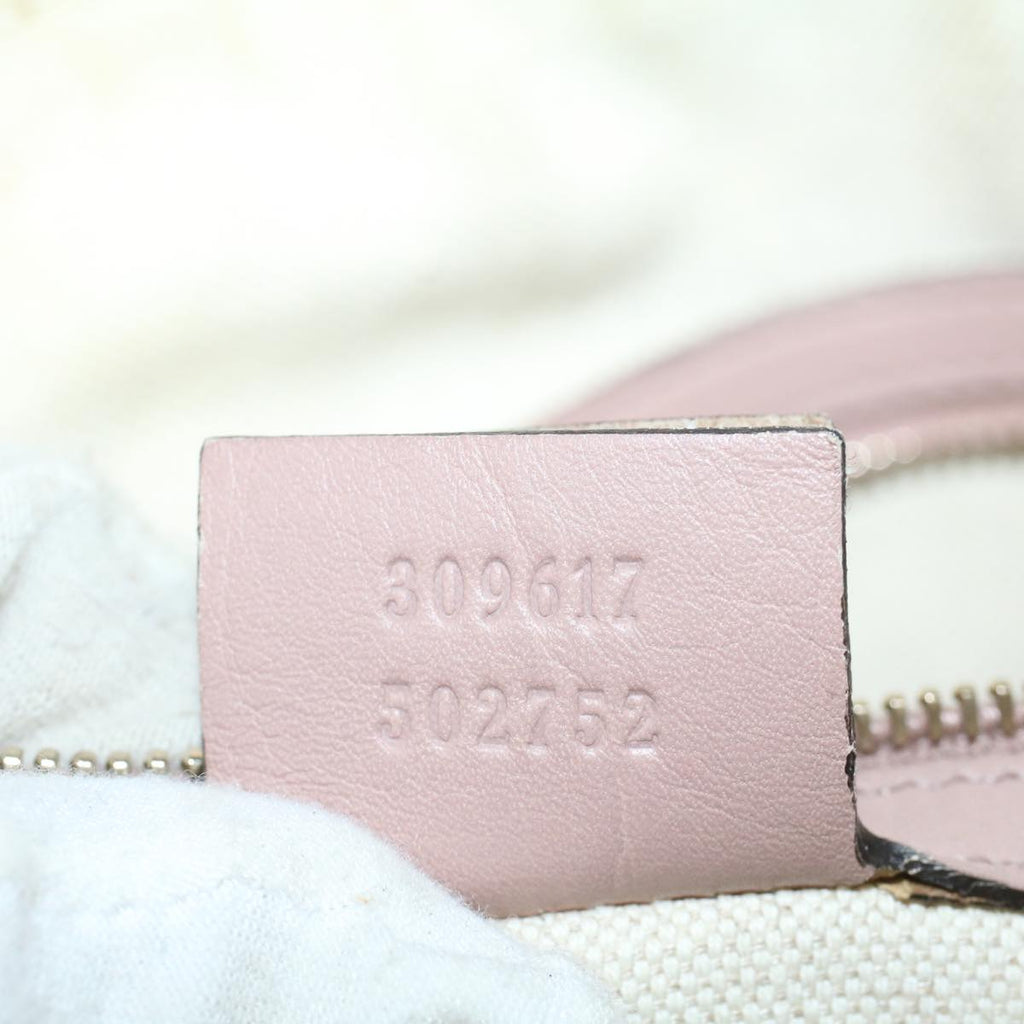 GUCCI Micro GG Canvas Hand Bag 2way Beige 309617 58415