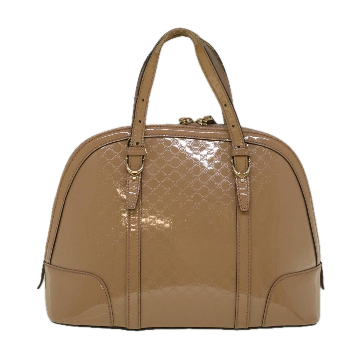 GUCCI Micro GG Canvas Hand Bag 2way Beige 309617 58415