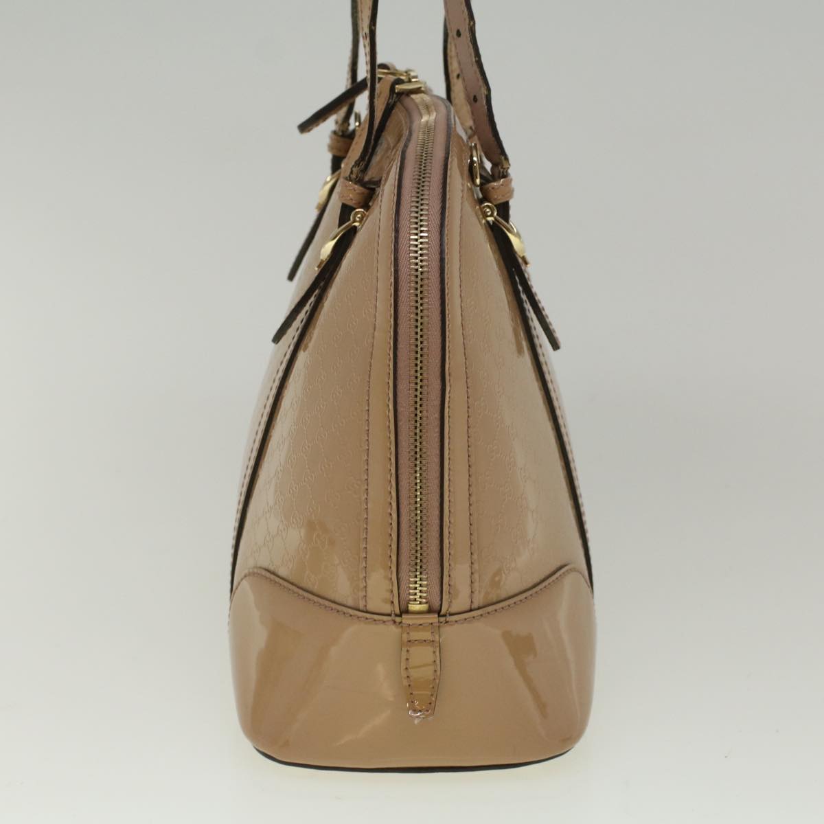 GUCCI Micro GG Canvas Hand Bag 2way Beige 309617 58415
