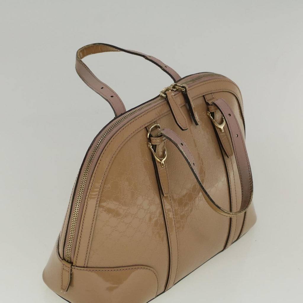 GUCCI Micro GG Canvas Hand Bag 2way Beige 309617 58415