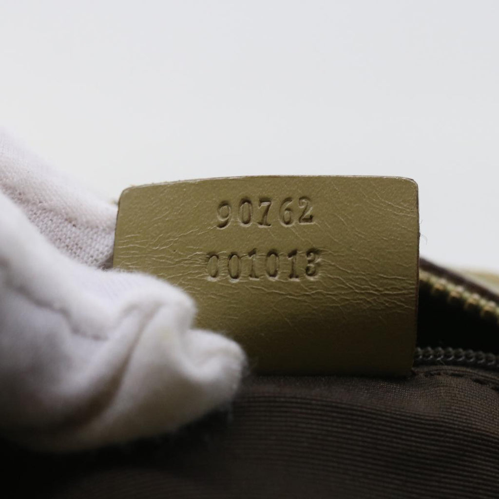 GUCCI GG Canvas Shoulder Bag Beige 90762 58417