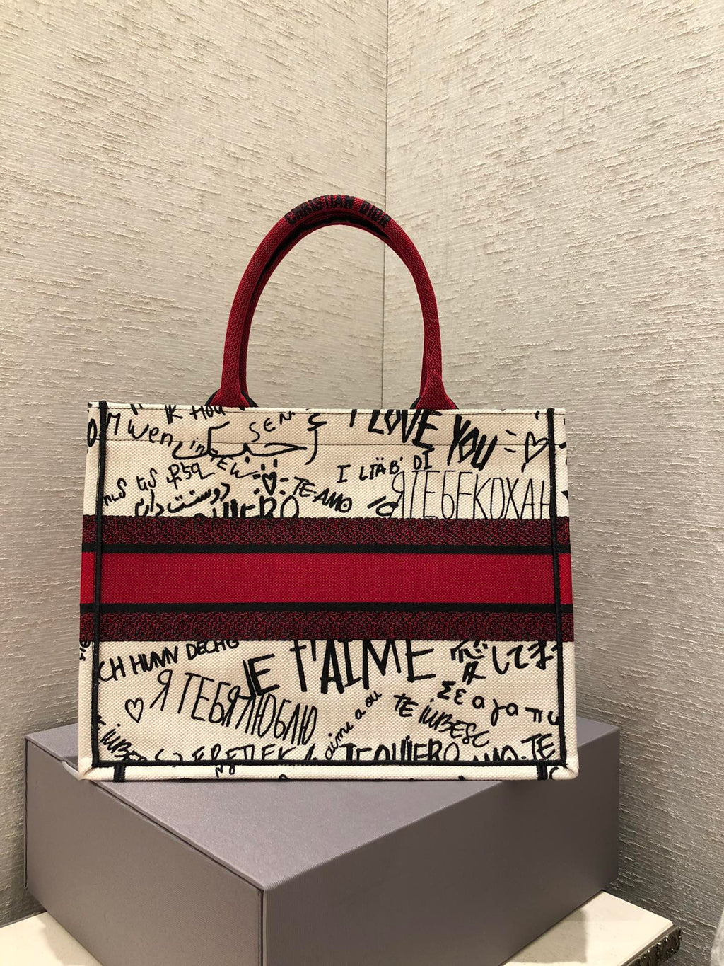 GLAMI MeGLAMIum Book Tote Bag By Maria Grazia Chiuri For Women 14in/36cm CD