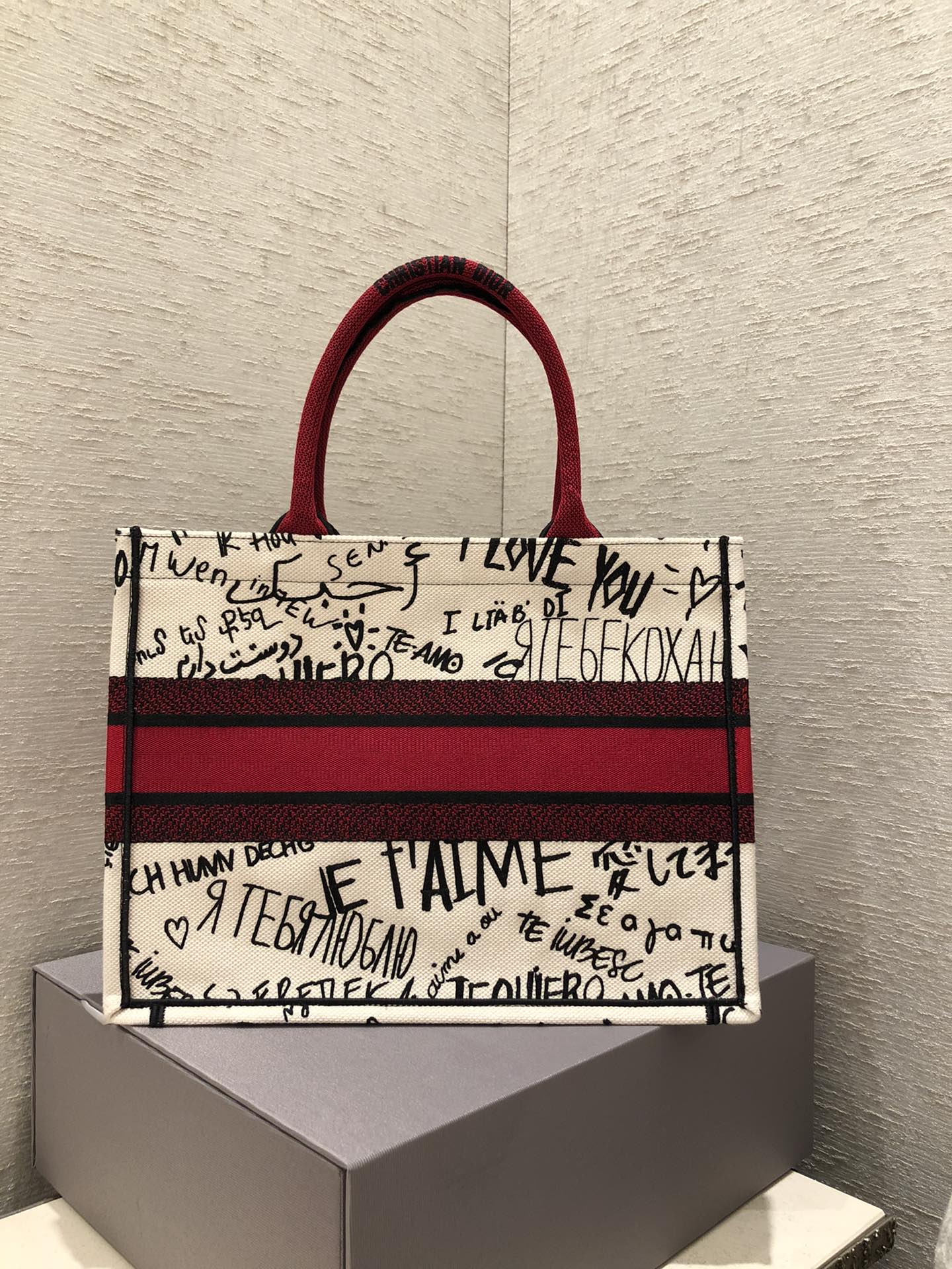 GLAMI MeGLAMIum Book Tote Bag By Maria Grazia Chiuri For Women 14in/36cm CD