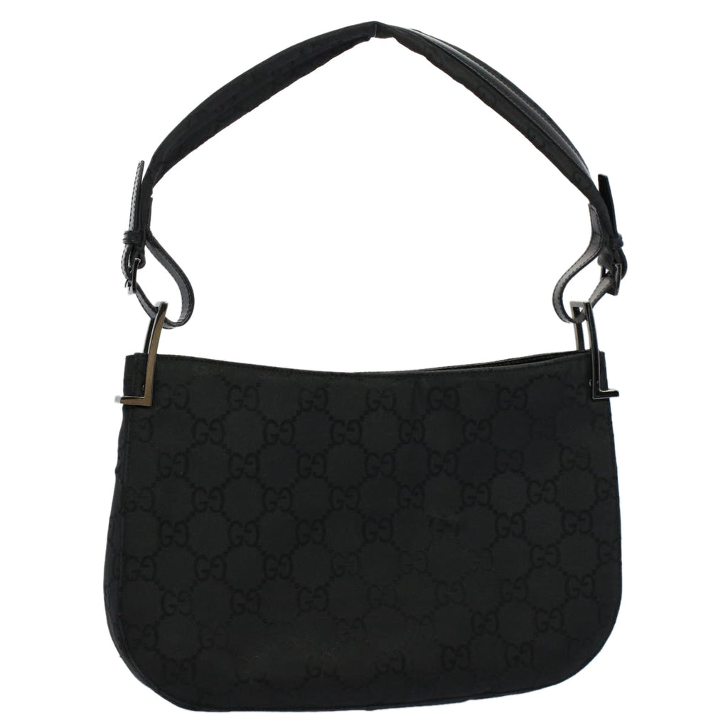 GUCCI GG Canvas Shoulder Bag Black 001 3193 002113 58479