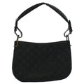 GUCCI GG Canvas Shoulder Bag Black 001 3193 002113 58479