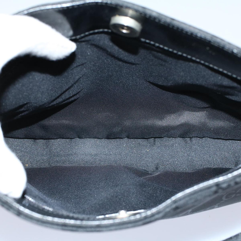 GUCCI GG Canvas Shoulder Bag Black 001 3193 002113 58479