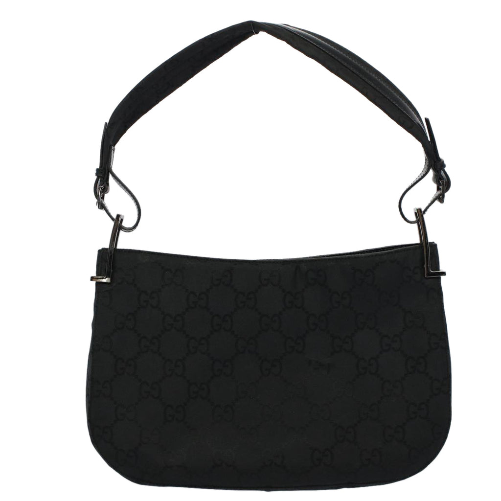GUCCI GG Canvas Shoulder Bag Black 001 3193 002113 58479