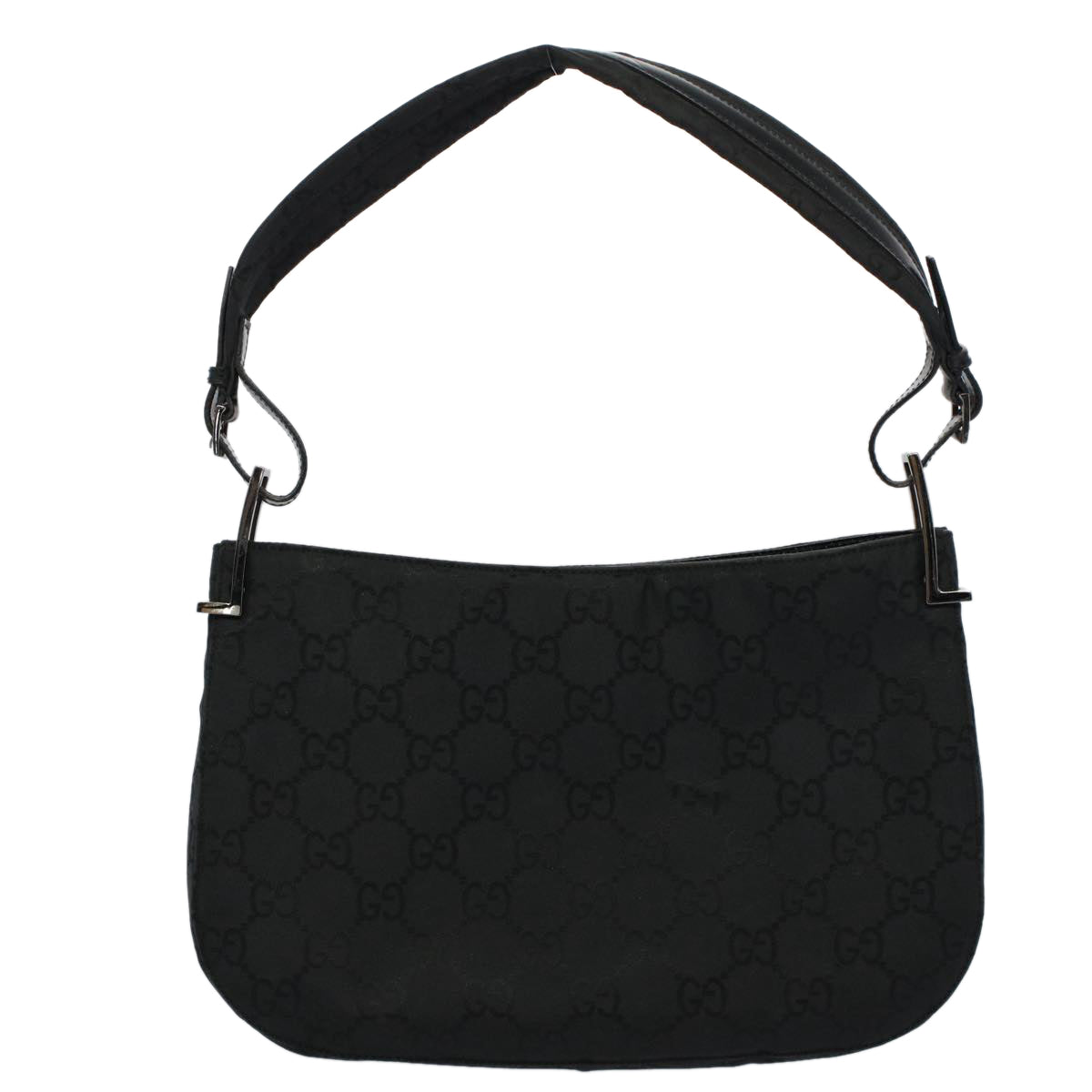 GUCCI GG Canvas Shoulder Bag Black 001 3193 002113 58479