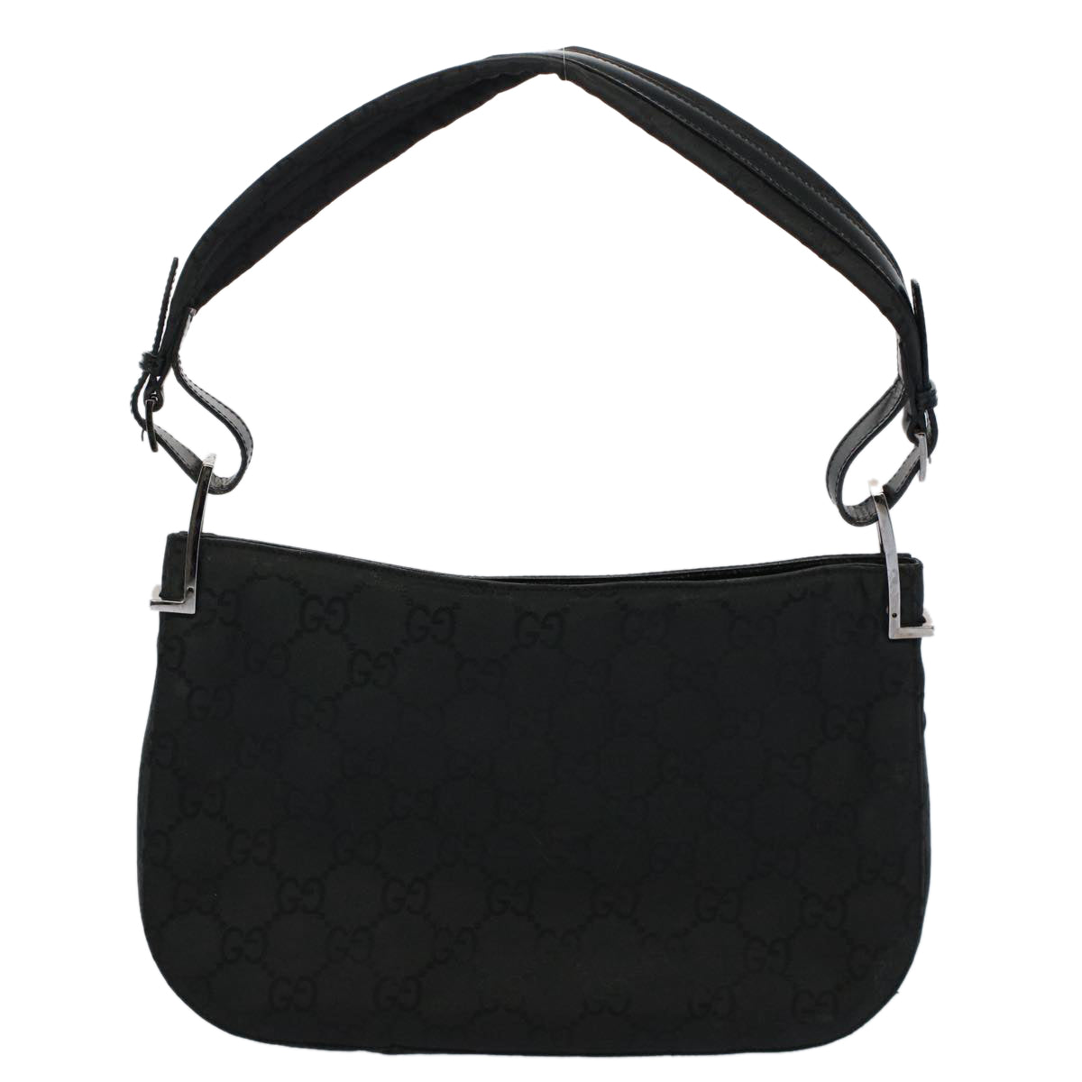 GUCCI GG Canvas Shoulder Bag Black 001 3193 002113 58479