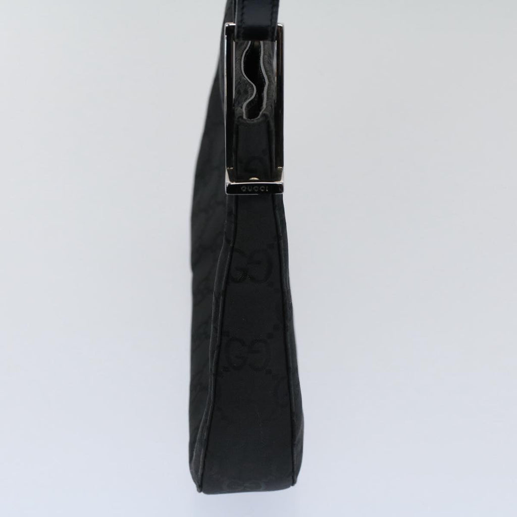 GUCCI GG Canvas Shoulder Bag Black 001 3193 002113 58479