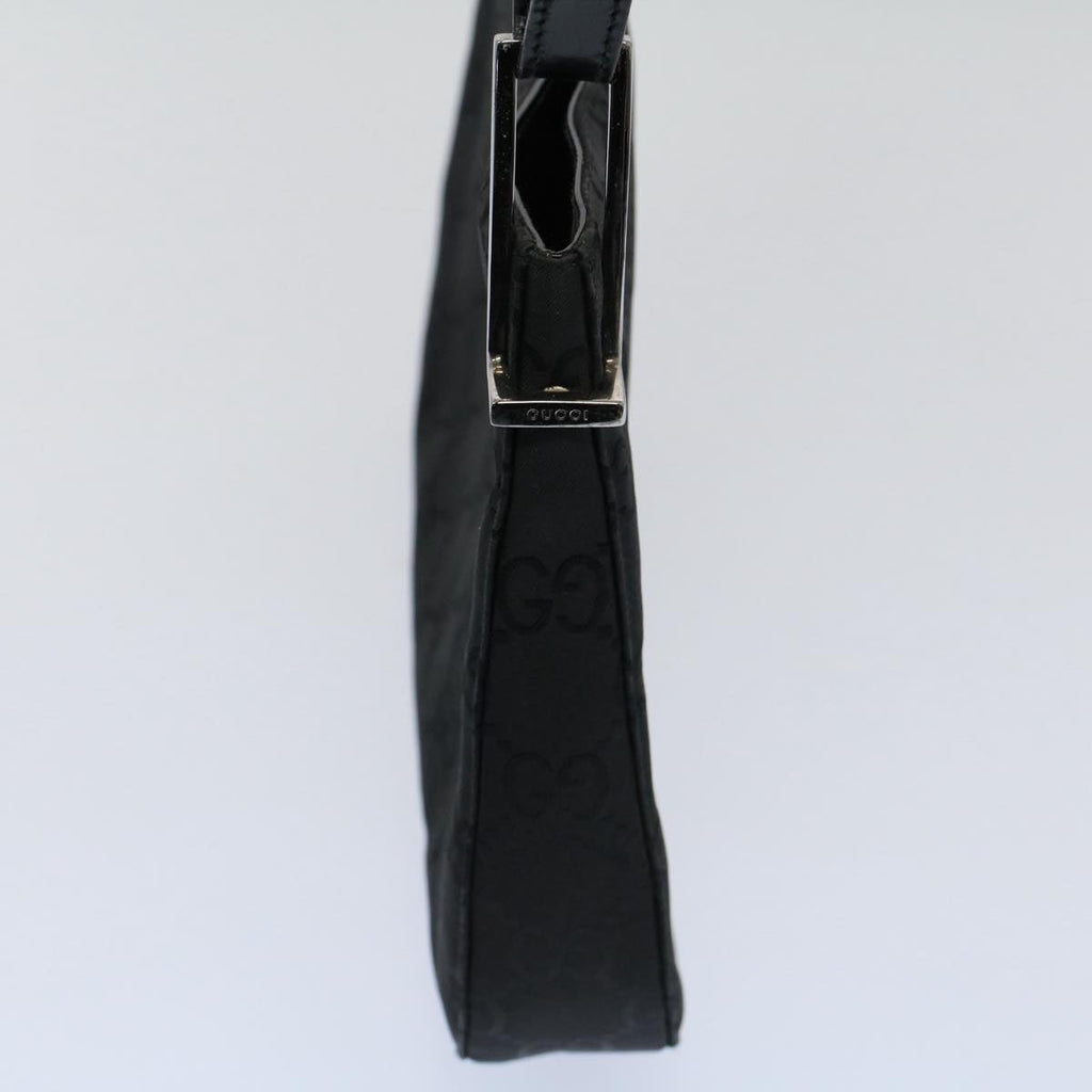 GUCCI GG Canvas Shoulder Bag Black 001 3193 002113 58479