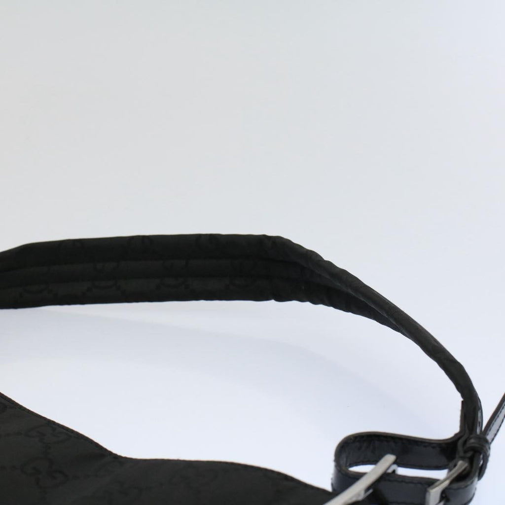 GUCCI GG Canvas Shoulder Bag Black 001 3193 002113 58479
