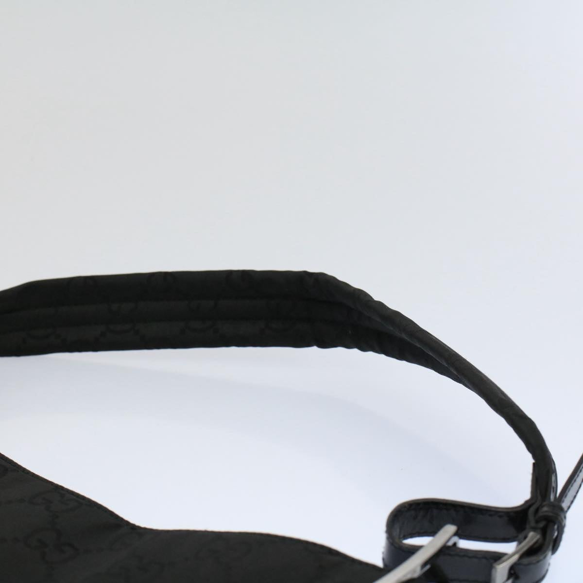GUCCI GG Canvas Shoulder Bag Black 001 3193 002113 58479