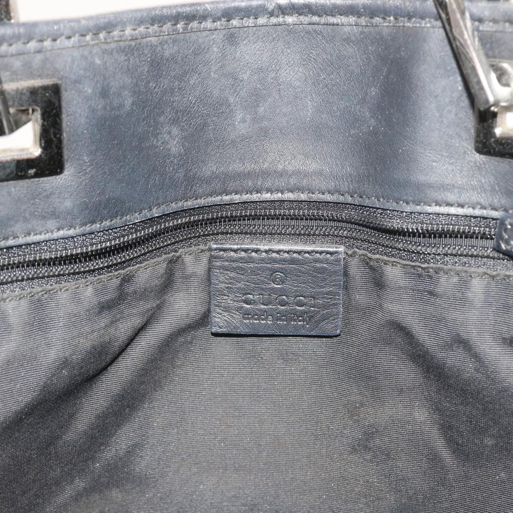 GUCCI GG Canvas Tote Bag Gray 31243 58485