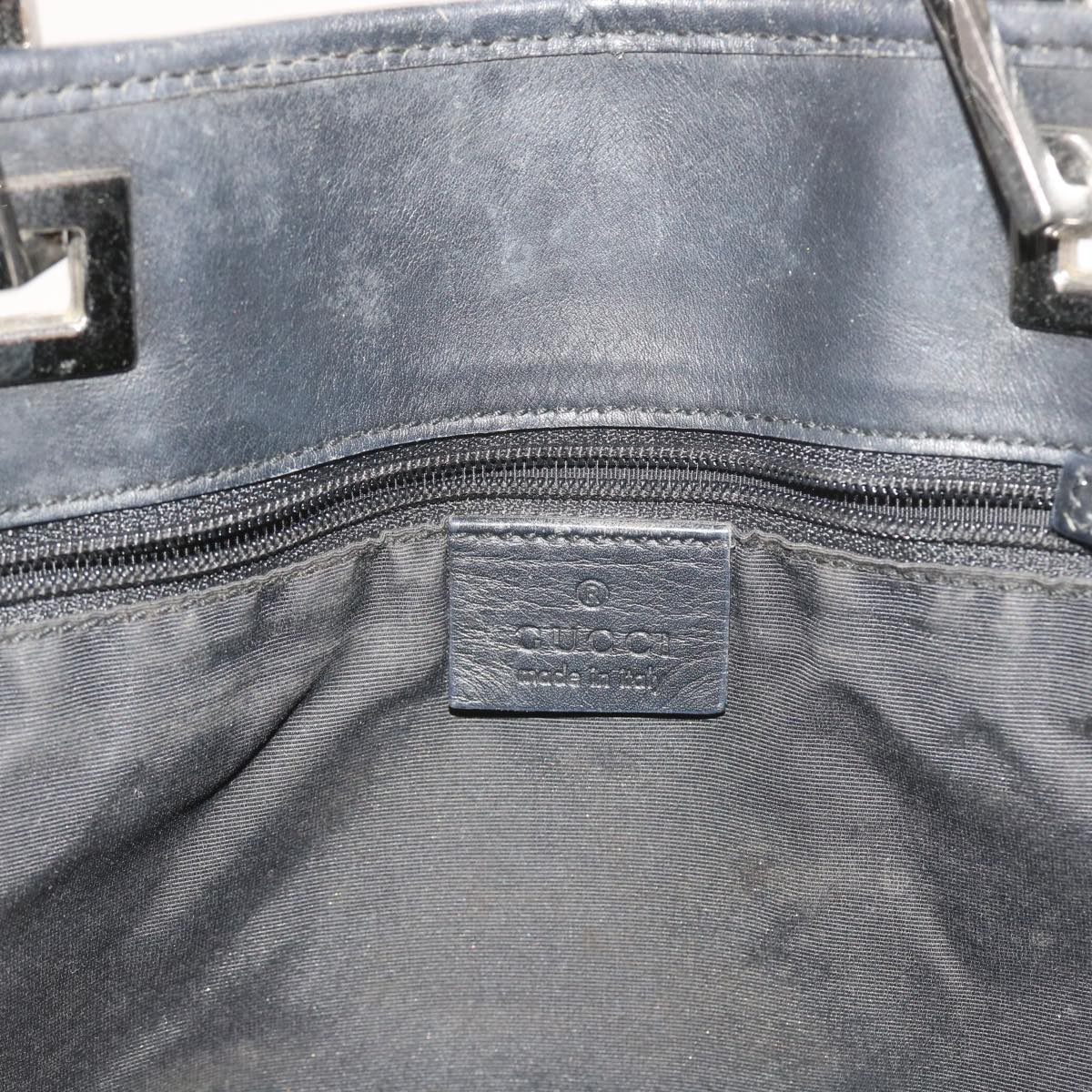 GUCCI GG Canvas Tote Bag Gray 31243 58485