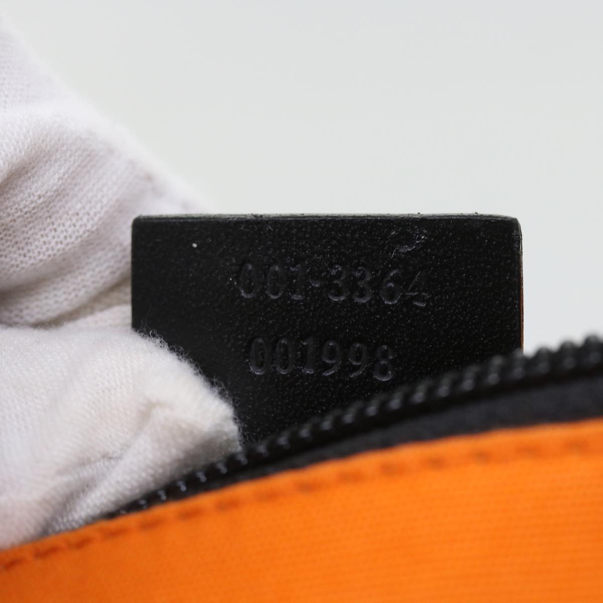GUCCI Shoulder Bag Canvas Orange 001 3364 001998 58527