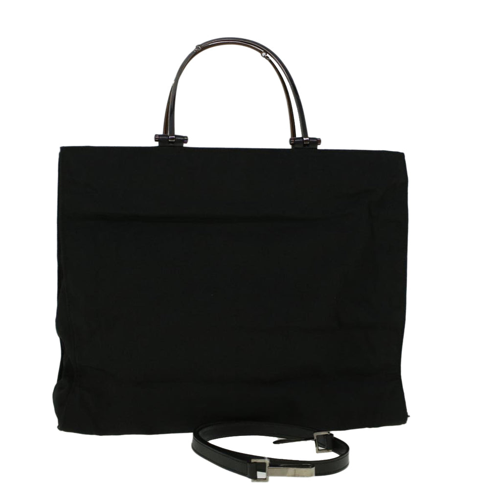 GUCCI Shoulder Bag Nylon Black 0021028 58556