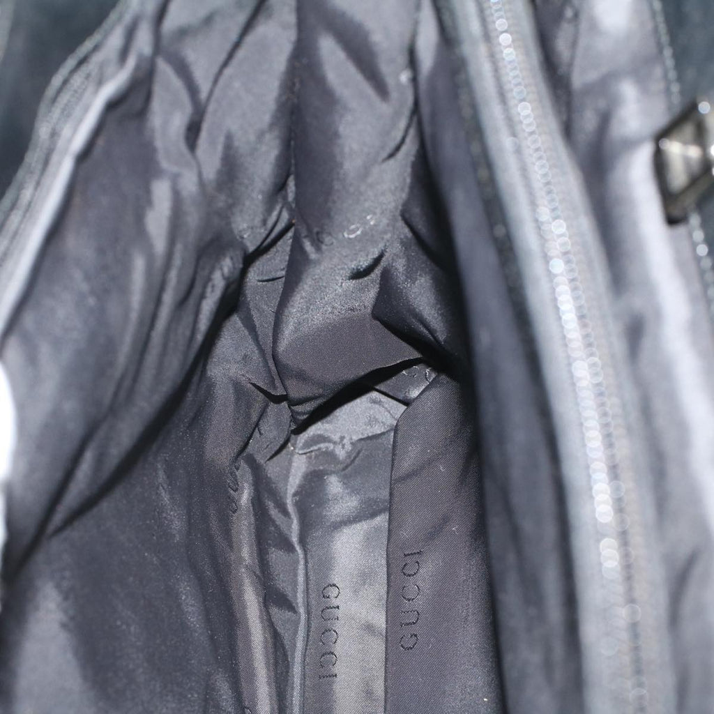 GUCCI Shoulder Bag Nylon Black 0021028 58556