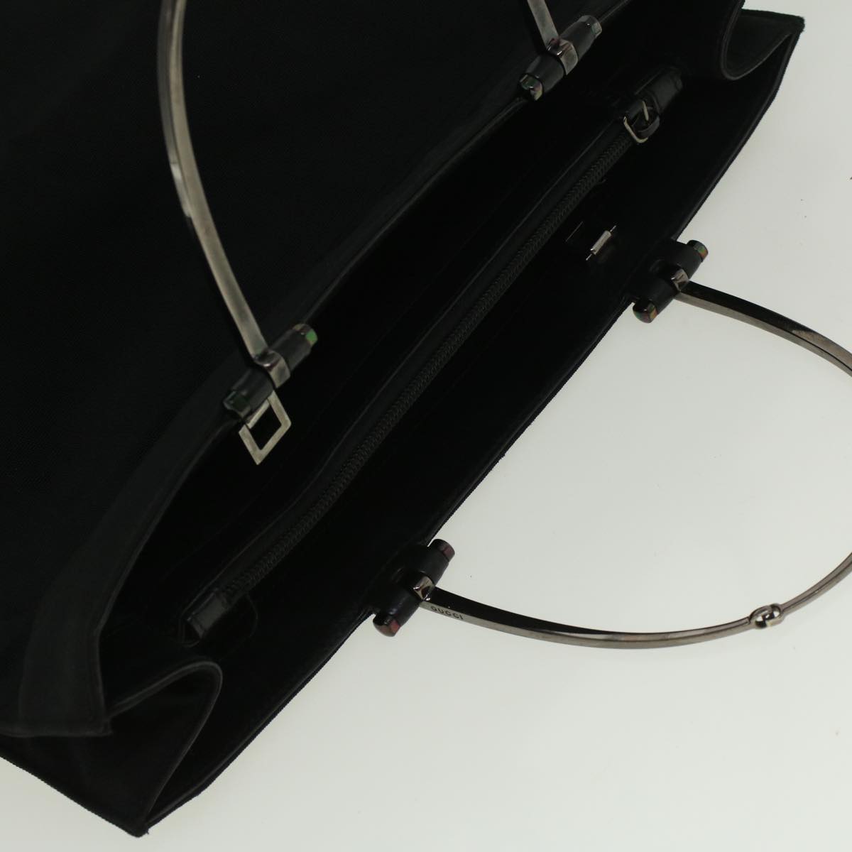 GUCCI Shoulder Bag Nylon Black 0021028 58556