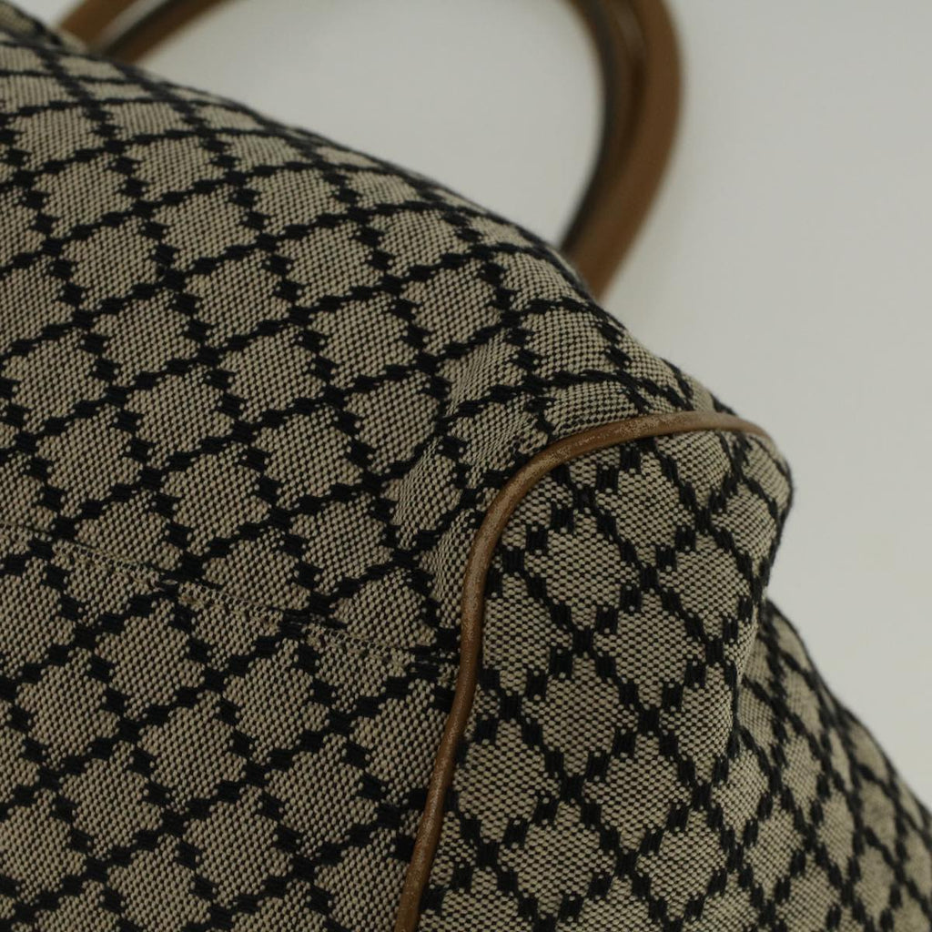 GUCCI Shoulder Bag Canvas 2way Beige Brown 223974 58602