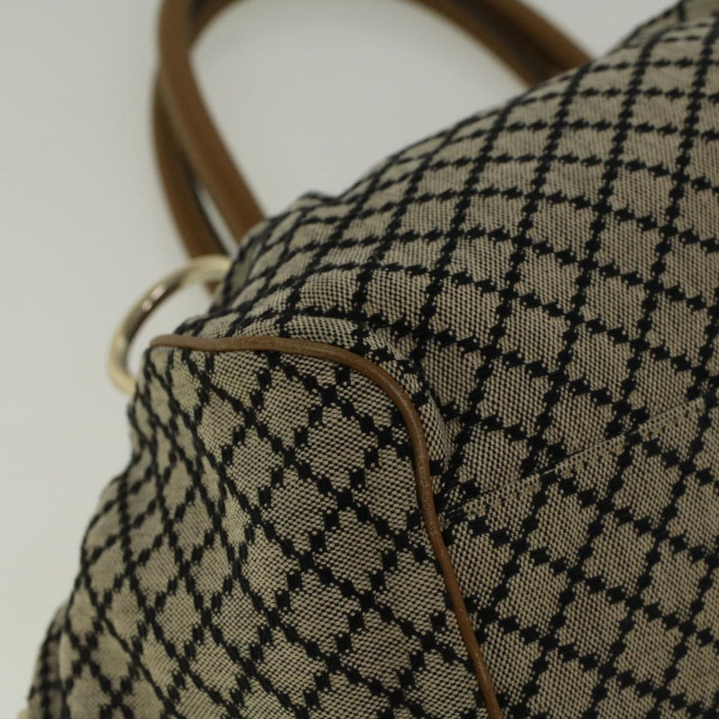 GUCCI Shoulder Bag Canvas 2way Beige Brown 223974 58602