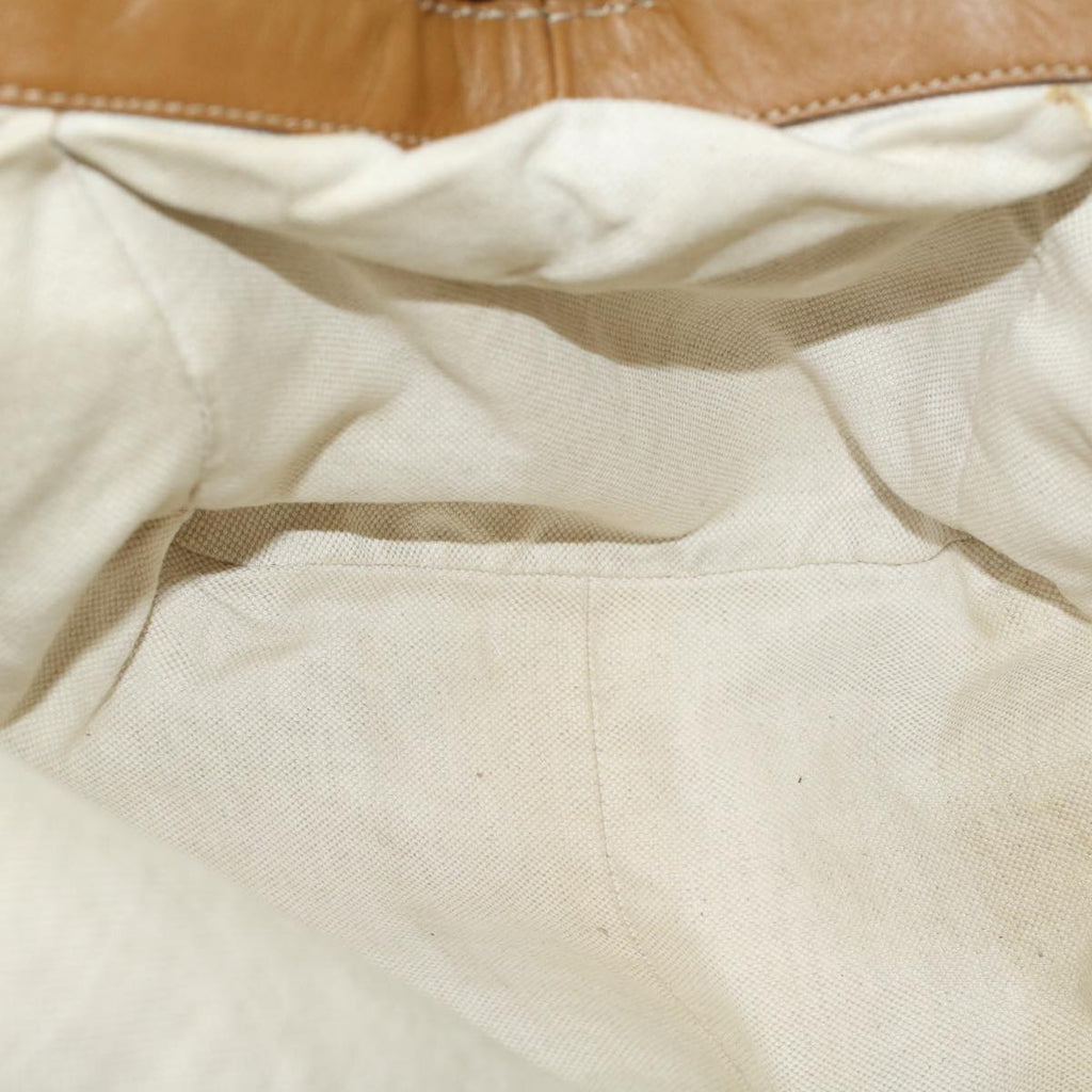 GUCCI Shoulder Bag Canvas 2way Beige Brown 223974 58602