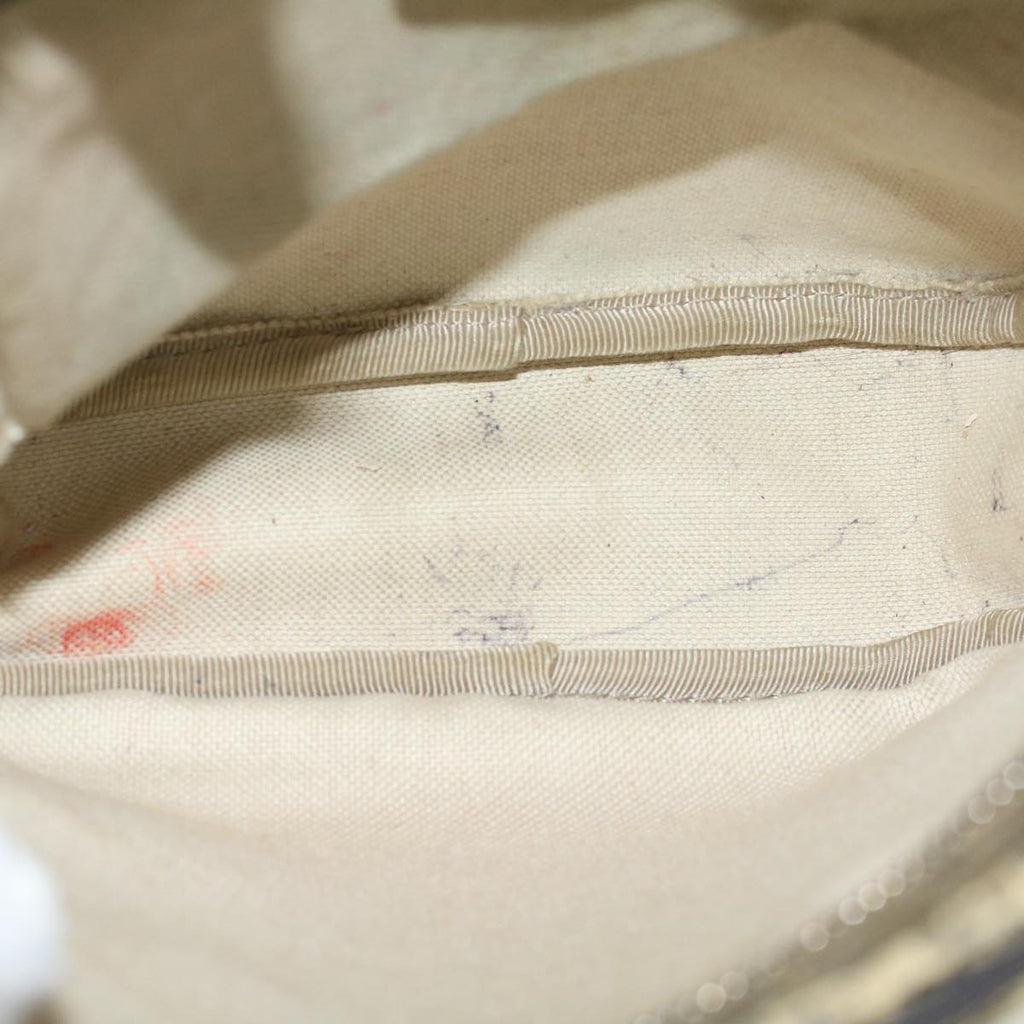 GUCCI GG Canvas Shoulder Bag Coated Canvas Beige 233268 58674