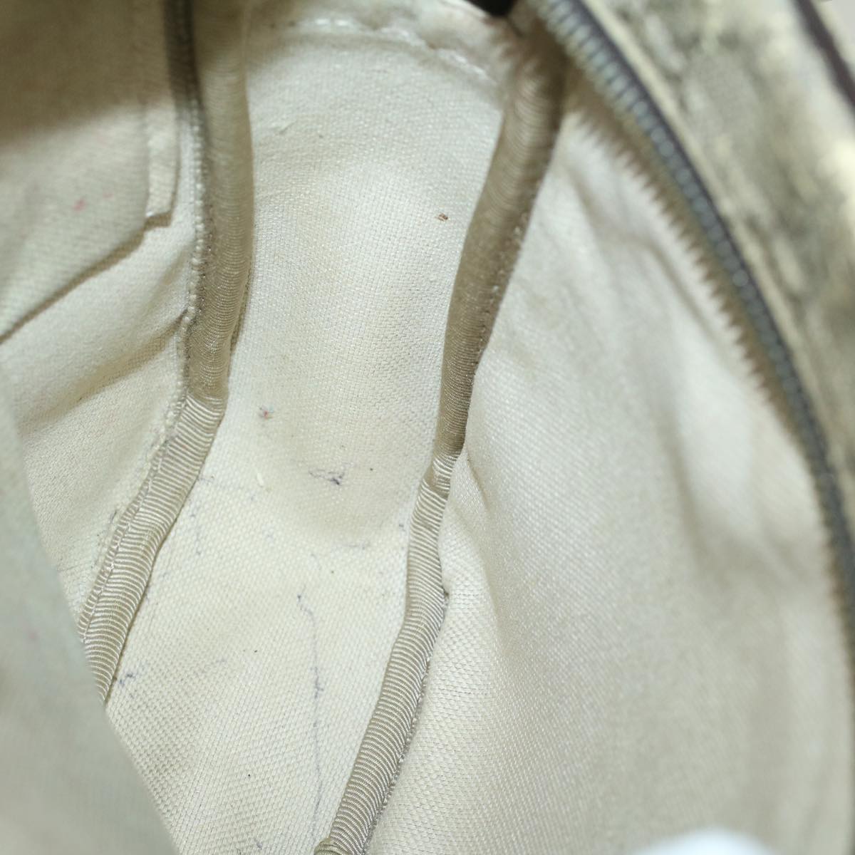 GUCCI GG Canvas Shoulder Bag Coated Canvas Beige 233268 58674