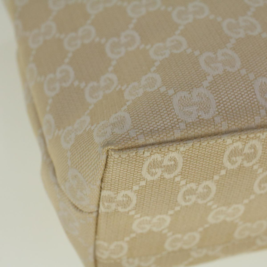 GUCCI GG Canvas Hand Bag Beige 002 1079 001998 58675